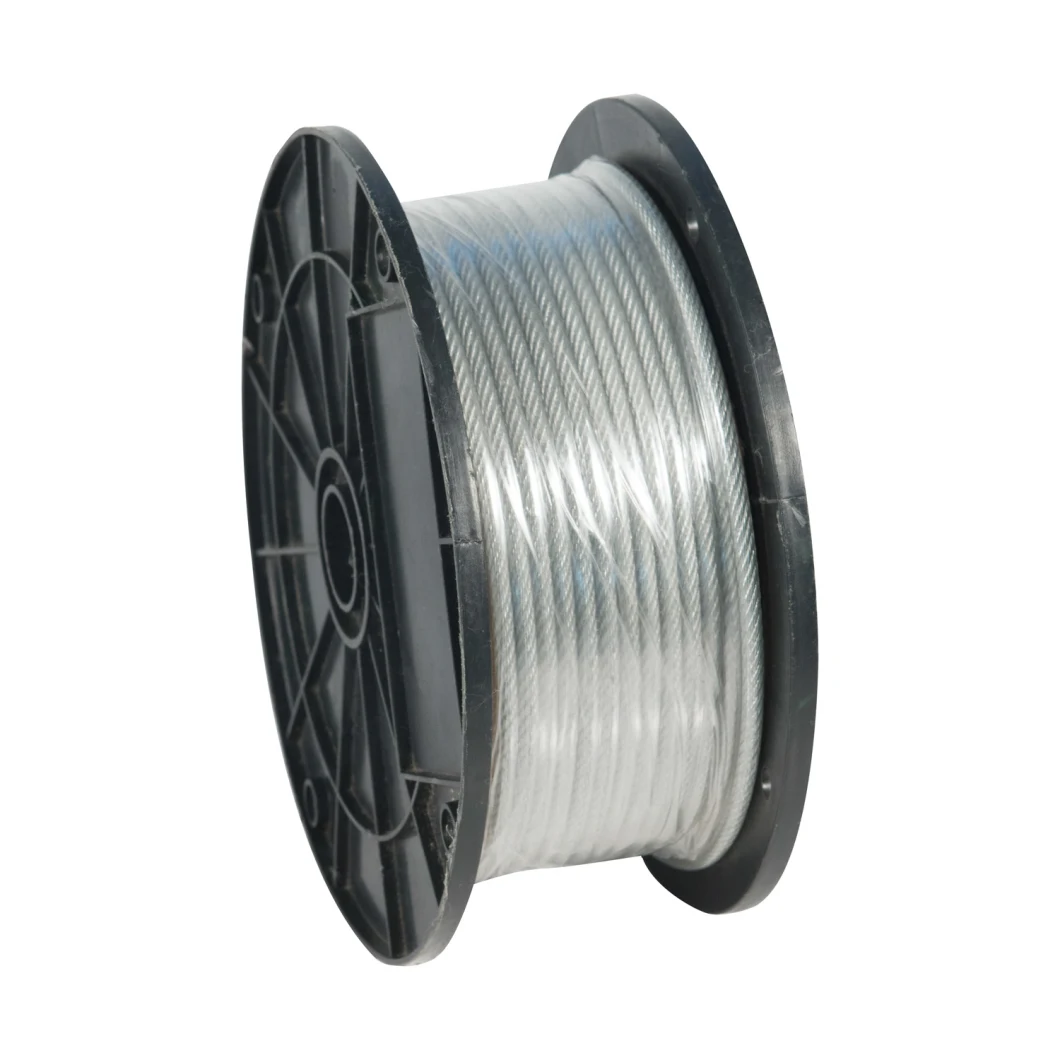 Best China Supplier Inox Cable 7X7 1/16&quot;/1.58mm Stainless Steel Wire Rope 304/304L/316/316L Aircraft Cable