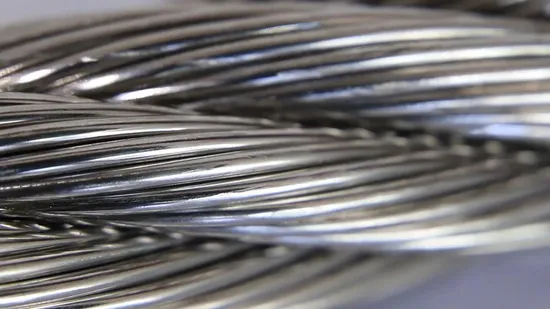 Inox Ss Antirust 304 7X19 3mm Stainless Steel Wire Aircraft Cable