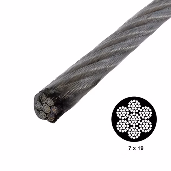 7*19 Vinyl Coated Stainless Steel Cable (T304) -Aircraft Cable