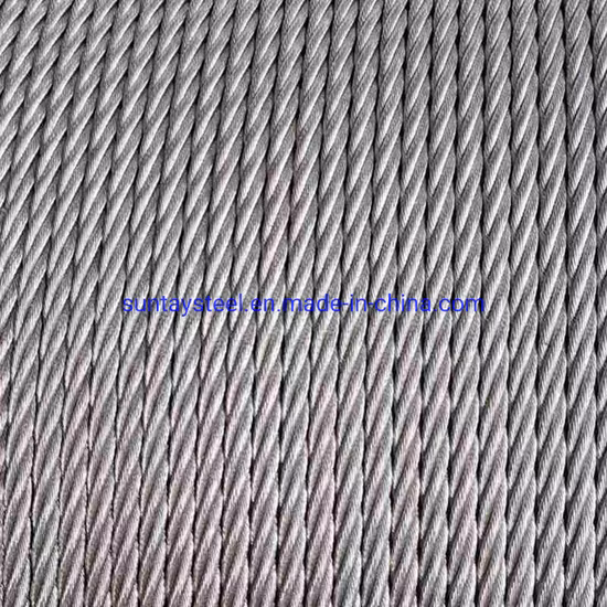 7X7 Galvanized Steel Wire Rope 5/64