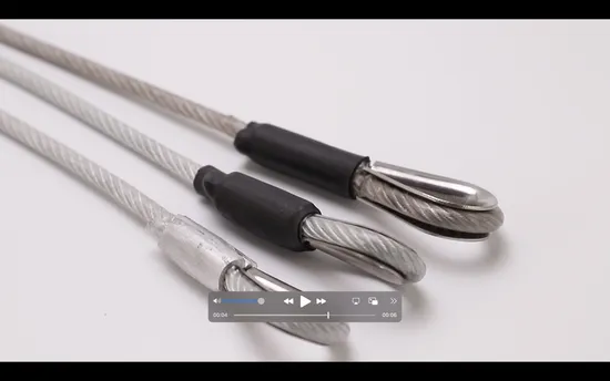 Coated PVC Nylon Steel Cable Crane Plastic Coated Galvanized Stainless Steel Wire Rope