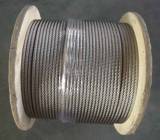 Galvanized Aviation Aircraft Wire Rope Cable 7 X 7 1 X 19 7 X 19